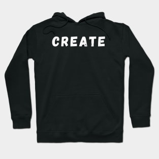 Create - White Hoodie